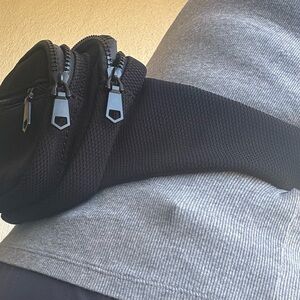 Black Waist Bag/ Fanny pack